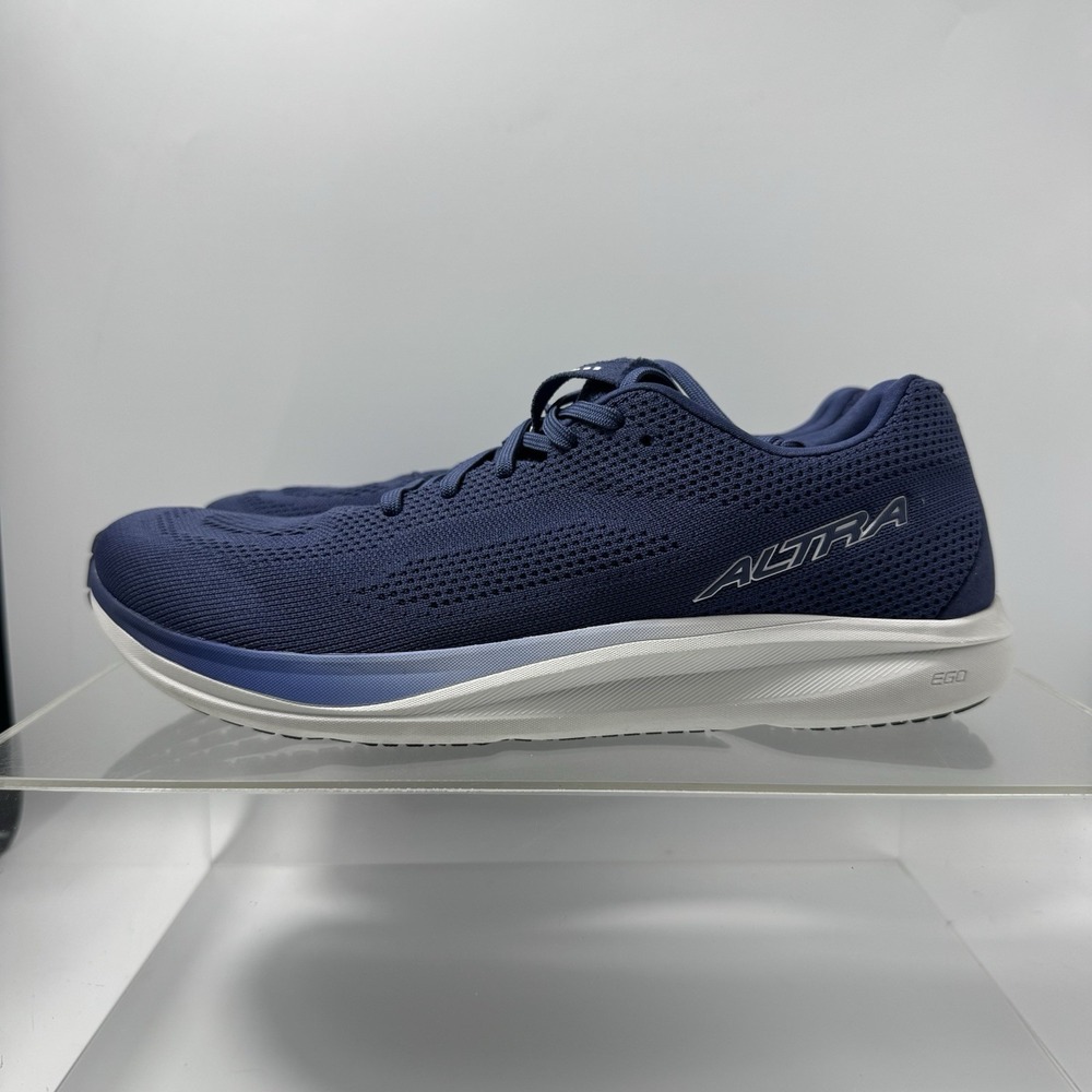 Brand New Altra Escalante 5 AL0A85T287Y Blue White Running Men Size 10.5 Sample
